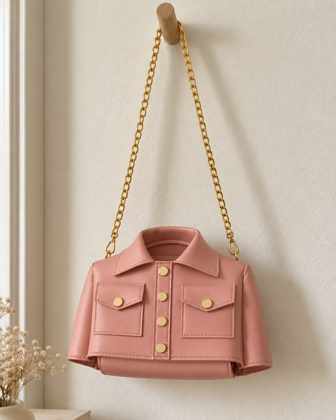 The Jacket Bag- Pink - Image 4