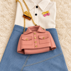 The Jacket Bag- Pink
