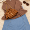 The Jacket Bag- Brown