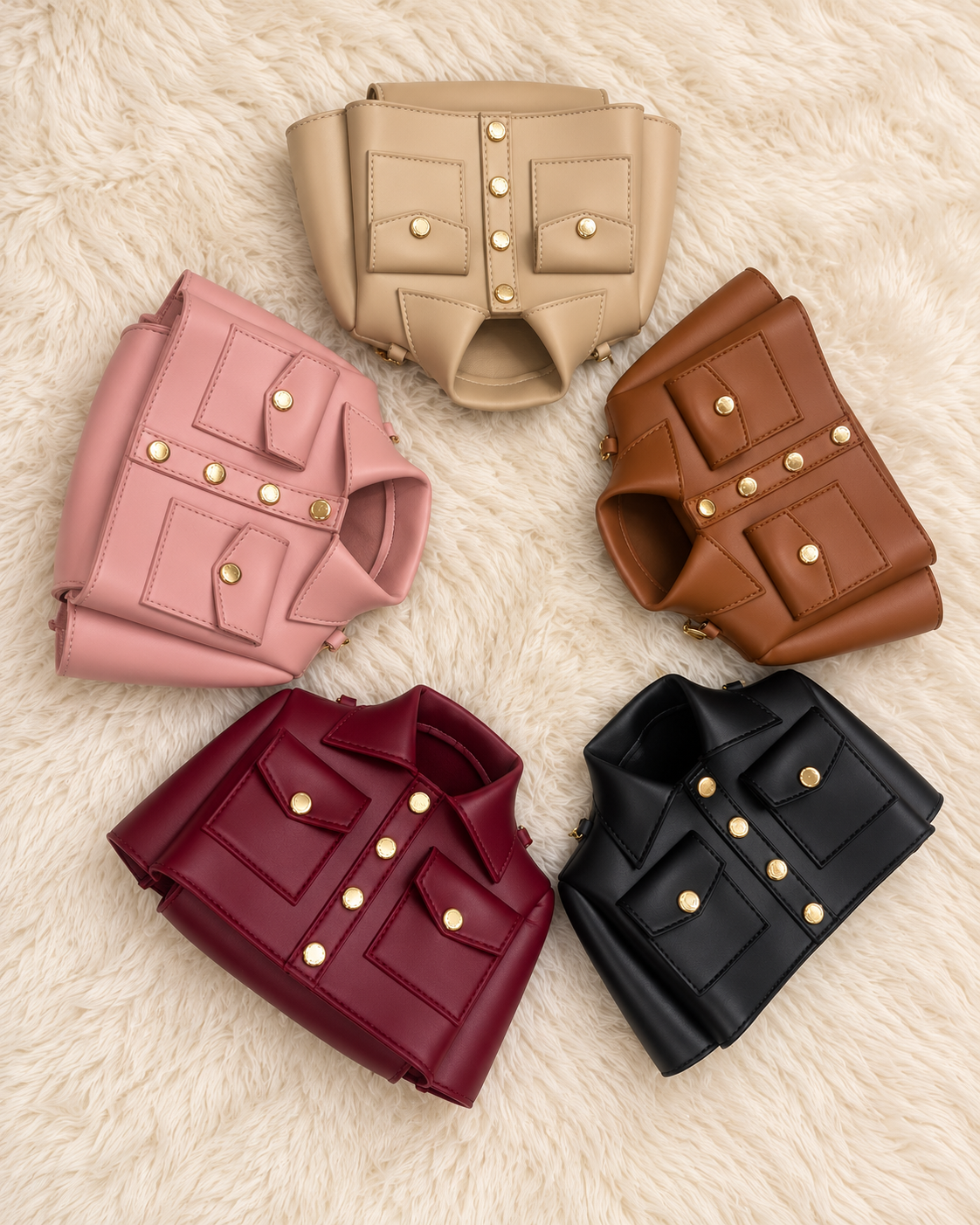 The Jacket Bag- Red - Image 2