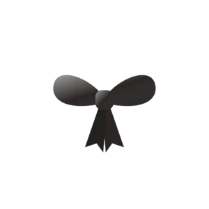 Satin Bow Clip