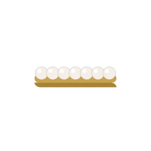 Pearl Bar Clip